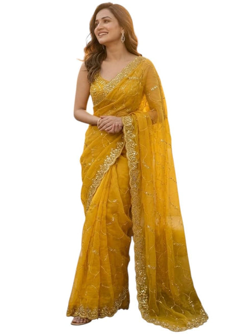 Vasthrlay Embroidery Saree