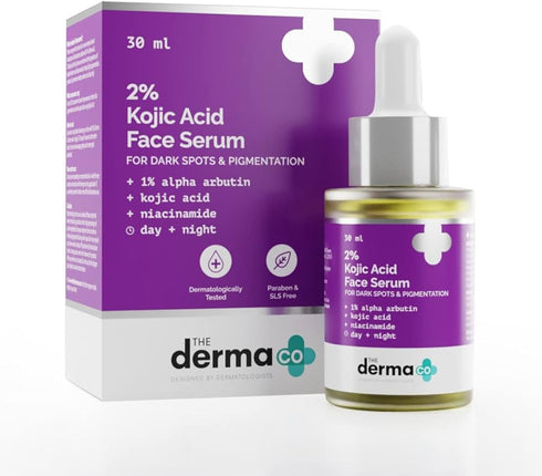 The Derma Co Pigmentation & Dark Spots Reduction 2% Kojic Acid Face Serum