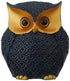 Modern Classy Happy Owl Resin Art Figure Showpiece