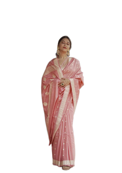 Vasthrlay Cotton Unstitched Saree
