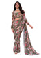 Vasthrlay Georgette Printed Valmoti Border