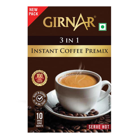 Girnar Instant Premix 3 in 1 Coffee