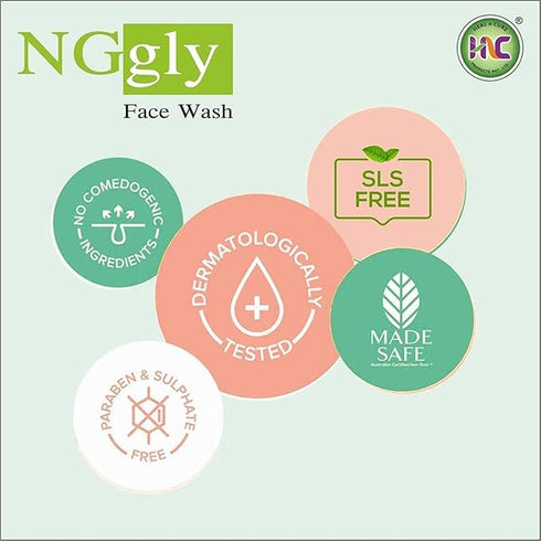 Ng Gly Face Wash With Glycolic Acid And Aloe Vera