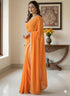 Vasthrlay Georgette Unstitched Ethnic Wear