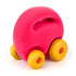 Rubbabu Grab’em Pink Mascot Car | Push & Pull Toy