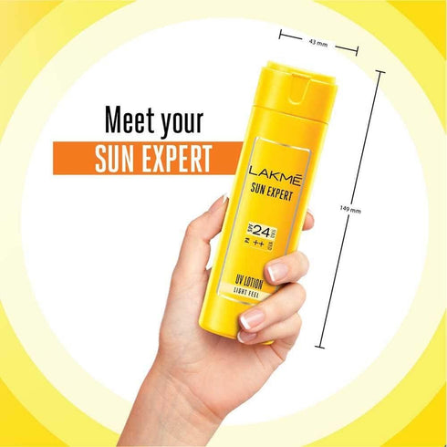 Lakme Sun Expert | Fairness + Uv Lotion With Spf 24 Bottle