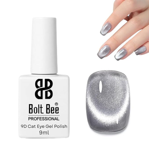 Bolt Bee 9D Cat Eye Gel Nail Polish Magnetic Soak Off UV/LED Gel
