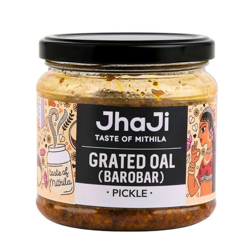JhaJi - Taste of Mithila Oal Ginger Chilli Mix Pickle