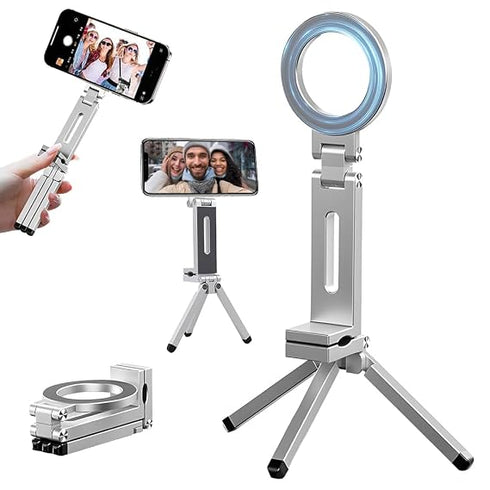 Zorbes Magnetic Phone Tripod Stand for iPhone