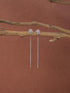 CLARA 925 Sterling Silver Drop Earrings