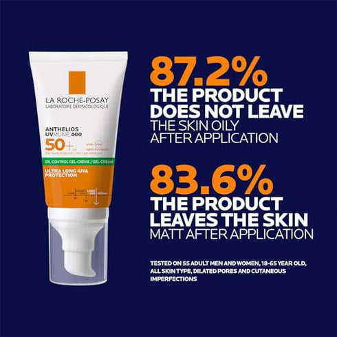 La Roche-Posay Anthelios Sunscreen Uvmune400 Oil Control Gel Cream Spf50+
