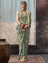 Vasthrlay Kanjivaram Unstitched Occasions Luxurious Saree