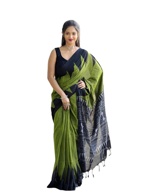 Vasthrlay Handloom Inspired Contrast Elegant