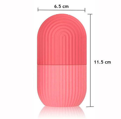 Leafed Ice Roller for Face Facial Ice Roller for Glowing Skin
