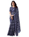 Vasthrlay Womens Printed Unstitched Beige Saree
