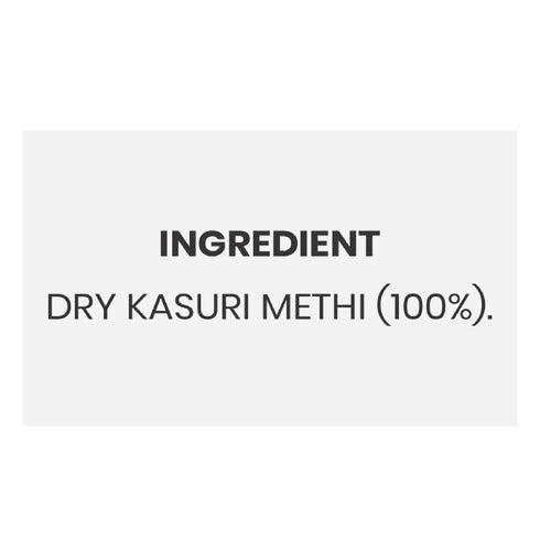 Suruchi Kasuri Methi 100g Dried Fenugreek Leaves Whole