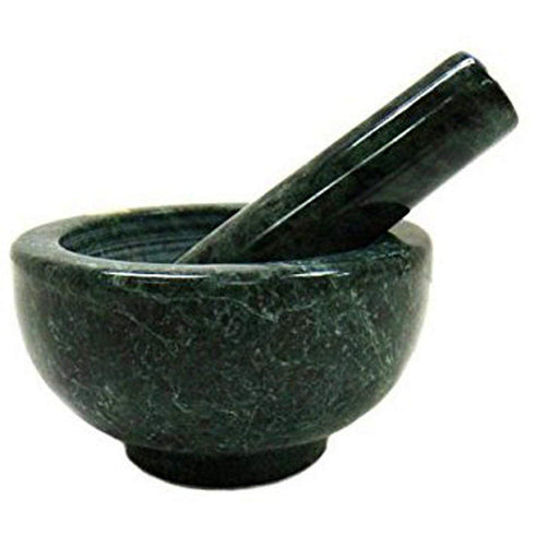 Simran Handicrafts B E Craft & Marble Mortar and Pestle Set