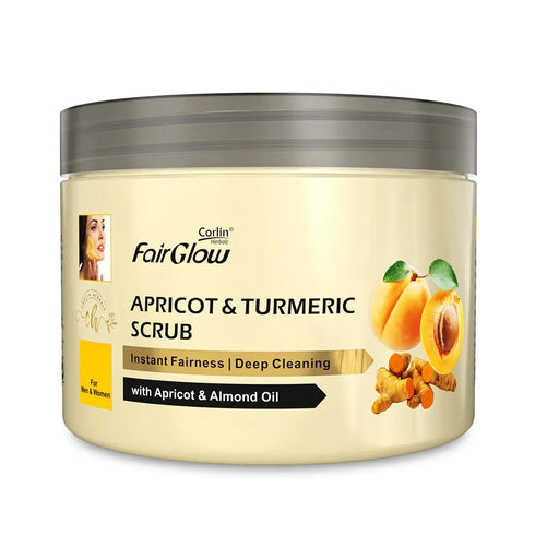 Corlin FairGlow Apricot & Turmeric Scrub