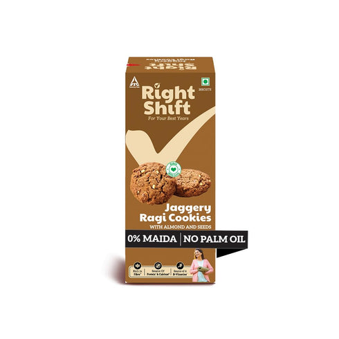 Right Shift Jaggery Ragi Cookies