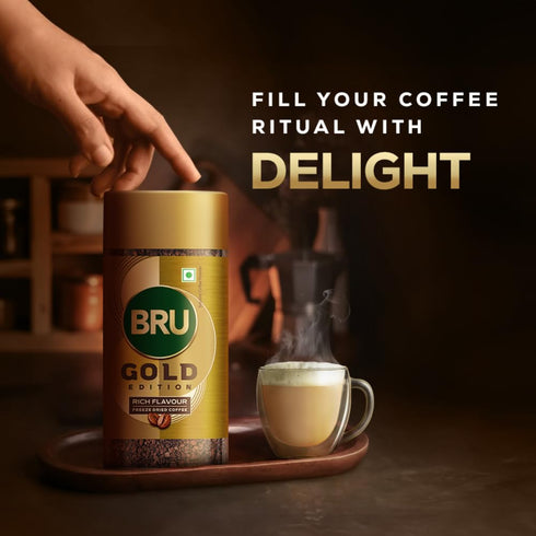 Bru Gold Edition Freeze Dried Instant Coffee 55g