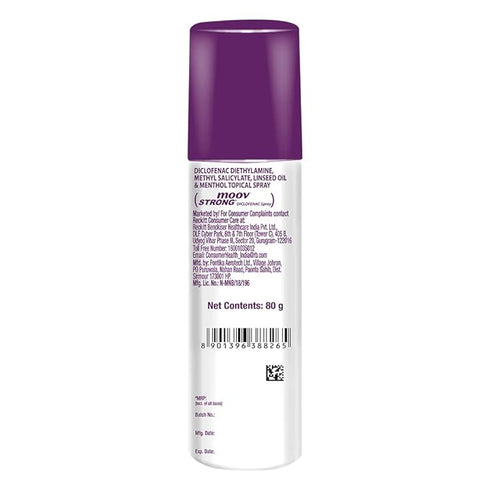 Moov Strong Diclofenac Pain Relief Spray 80gm