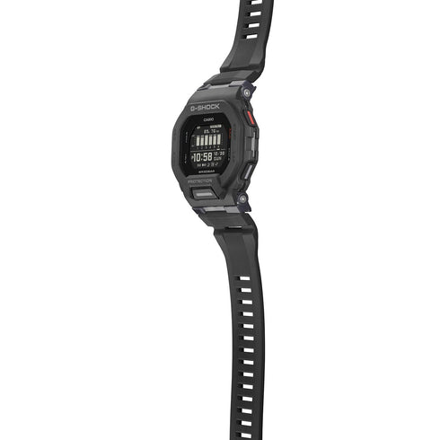 Casio G-Shock GBD-200-1DR Digital Dial Black Resin Strap Mens Watch Bluetooth Workout Tracking G1146