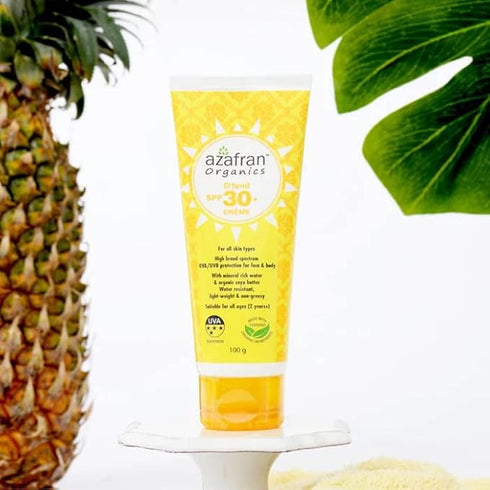 Azafran Organics Dfend SPF 30+ Creme