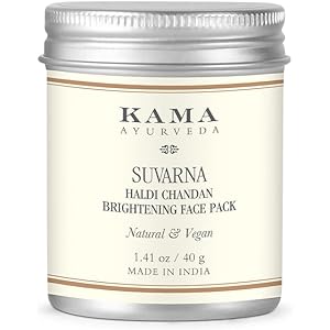 Kama Ayurveda Suvarna Haldi Chandan Brightening Face Pack | Beige Sandalwood