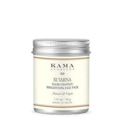 Kama Ayurveda Suvarna Haldi Chandan Brightening Face Pack