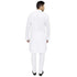 Vasthrlay Men's White Cotton Kurta Pyjama for Festive