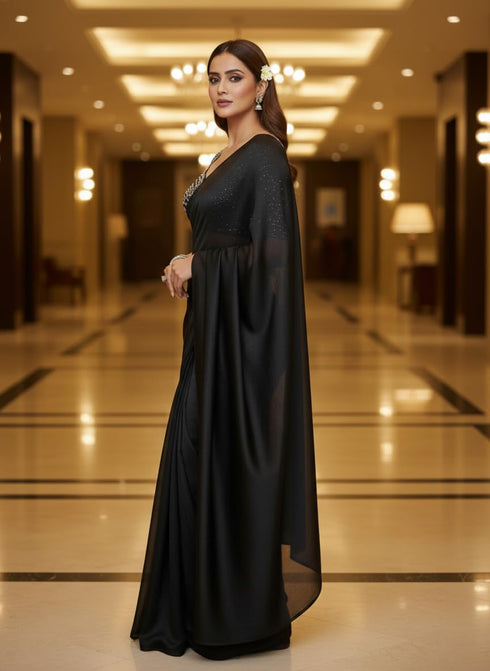 Vasthrlay Embroidery Saree