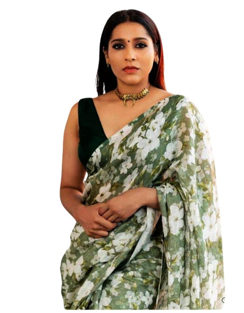 Vasthrlay Women's Banarasi Kanjivaram Wedding Saree With Blouse Piece
