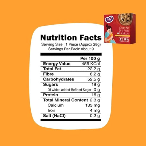 Early Foods Gond & Dry Fruits Laddoo