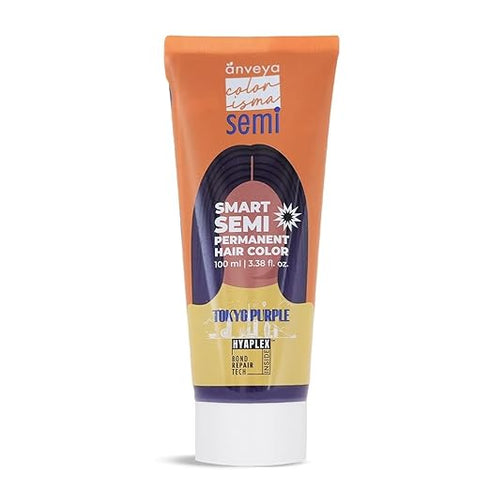 Anveya Semi Permanent Hair Color | Tokyo Purple