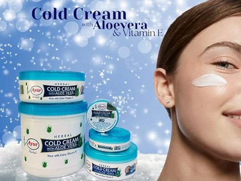 Herbal Cold Cream With Aloe Vera