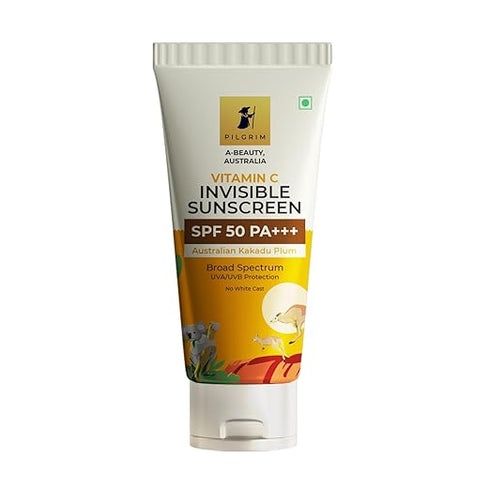 Pilgrim Vitamin C Invisible Sunscreen SPF 50 PA+++