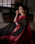 Vasthrlay Black Kanjivaram Wedding Saree