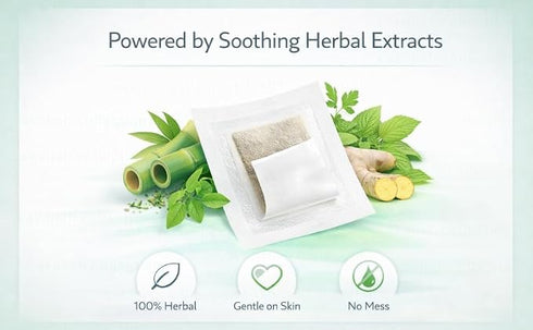 Herbal And Gentle Ingredient Detox Foot Pads