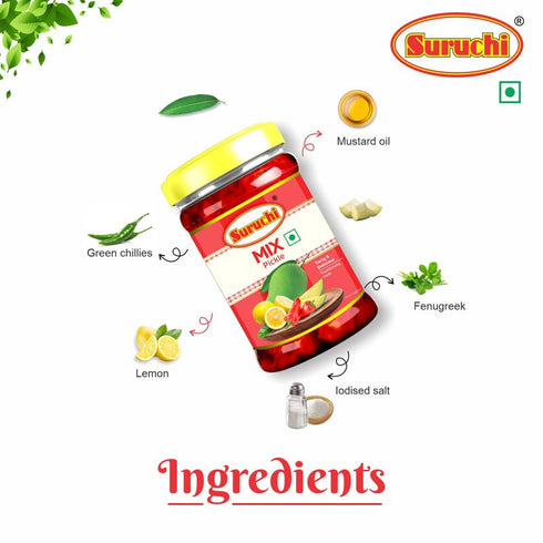 Suruchi Pickle Combo Pack of 2 Achar Combo of