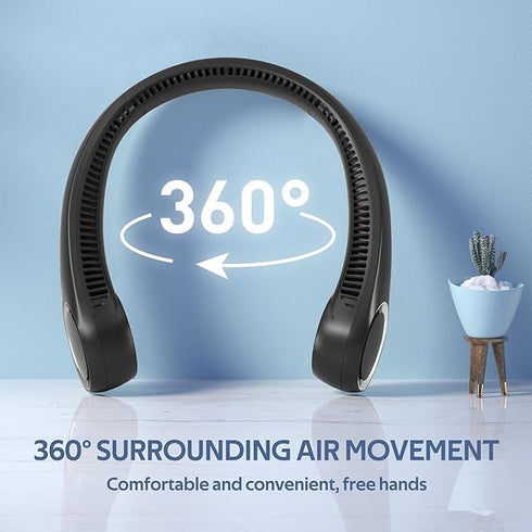 Smart Cooling Portable Neck Fan