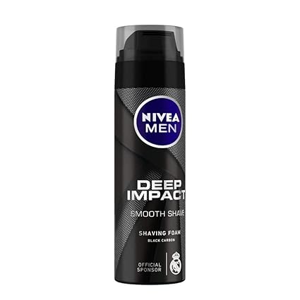 Nivea Men's Shaving Deep Impact Smooth Shaving Foam