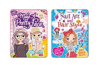 Make A Pretty Face and Nail Art, Hair Style Pack