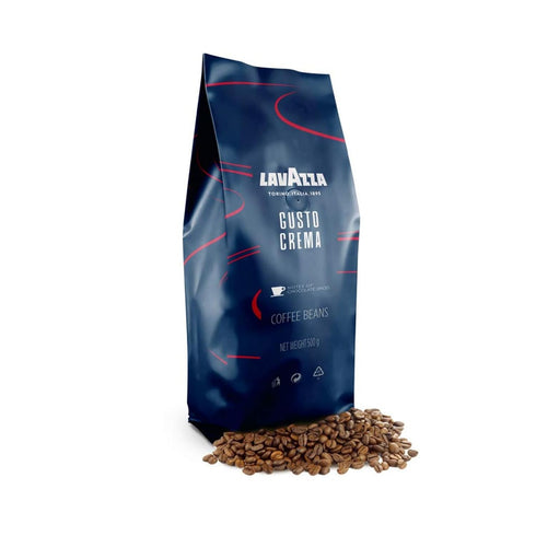 Lavazza Gusto Crema Roasted Coffee Beans 500g