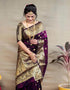 Vasthrlay Banarasi Unstitched Saree