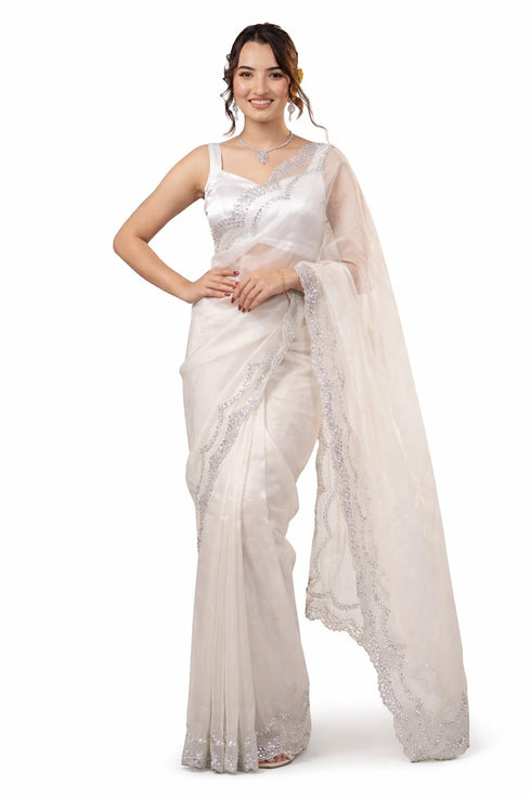 Vasthrlay Embroidery Saree