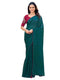 Vasthrlay Shimmer Georgette Lime Saree