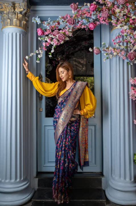Vasthrlay Banarasi Border Saree