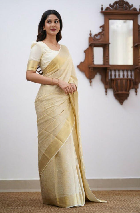Vasthrlay Kanjivaram Woven Saree