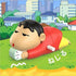 Cute Shinchan Crawling Toy for Toddlers | Key Operated Wind-Up Moving Action Figure