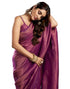 Vasthrlay Kanjivaram Banarasi Unstitched Maroon Saree
